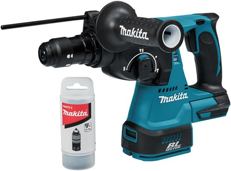 Makita dhr243z combihamer - 18v - losse body (geleverd zonder accu en lader)