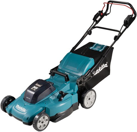Makita dlm539pt2 | lxt 2x18 v accu grasmaaier | 53 cm | 5,0 ah accu (2 st) | duo snellader | in doos - dlm539pt2