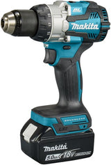 Makita dlx2507tj 18v combopack dhp489 klopboormachine + dtd153z slagschroevendraaier 5,0 ah accu (2 st), in mbox