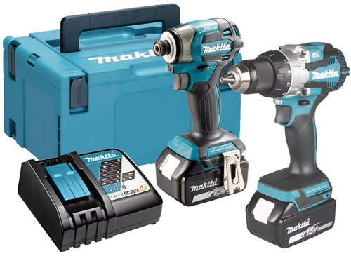 Makita dlx2527tj accu combiset 2-delig (ddf489 + dtd173) 18v 5.0ah in mbox