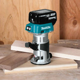 Makita drt50rtjx3 | lxt accu bovenfrees kantenfrees 18v in mbox (2x 5.0ah accu + lader) - drt50rtjx3