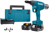 Makita drv250rtj | accu blindklinknageltang |18v | 5.0ah | li-ion | mbox