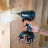 Makita dtd153z 18v slagschroevendraaier koolborstelloos body | zonder accu's en lader - dtd153z