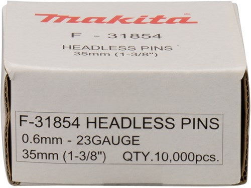 Makita accessoires makita f-31854 pin geg. 35mm