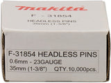 Makita accessoires makita f-31854 pin geg. 35mm