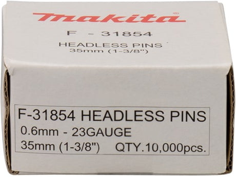 Makita accessoires makita f-31854 pin geg. 35mm