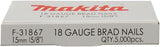 Makita accessoires makita f-31867 brad 15mm ve=5000