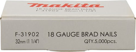 Makita accessoires makita f-31902 brad 32mm. ve=5000