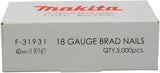 Makita accessoires makita f-31931 brad 40mm. ve=5000