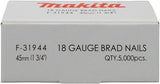 Makita accessoires brad 45mm 1,0x1,2mm - f-31944