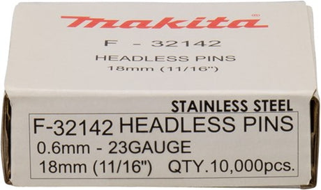 Makita accessoires pin vk 18mm rvs - f-32142