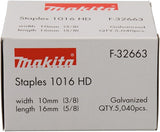 Makita accessoires makita f-32663 niet gegalvaniseerd 16mm 1016hd ve=5040