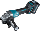 Makita ga013gm201 | 40v haakse slijper | 125mm | incl. 2x 4.0ah accu + lader in mbox - ga013gm201