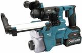Makita hr010gd201 | xgt accu combihamer 40v max sds-plus + stofafzuiging in mbox (2x 2.5ah accu + snellader) - hr010gd201