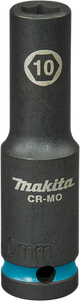 Makita krachtdop impact black, 1 2 10mm lang - e-16411