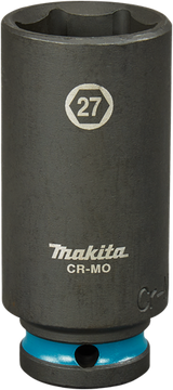 Makita krachtdop impact black, 1 2 27mm lang - e-16536