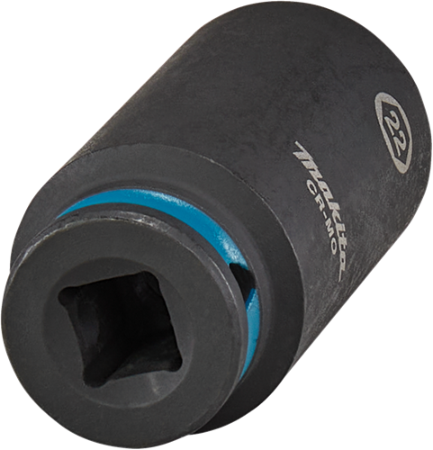 Makita krachtdop impact black, 3 8 22mm lang - e-16396