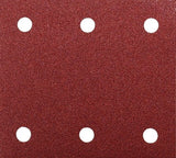 Makita accessoires makita p-33087 schuurvel red - vlak schuurvel - delta schuurvel - velcro - klittenband - k40 - 114 x 102mm (10stuks)