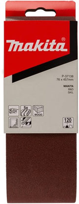 Makita accessoires schuurband k120 76x457 red - p-37138