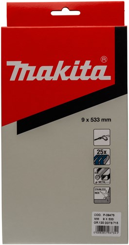 Makita accessoires schuurband blue lengte 533mm breedte 9mm korrel 120 - p-39475