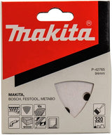 Makita accessoires schuurvel 3-k k320 white v. - p-42765