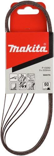 Makita accessoires makita p-43262 schuurband 9x533mm a60 ve=5