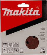 Makita accessoires makita p-43533 schuurschijf red v. 125mm. k40 ve=10