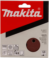 Makita accessoires makita p-43577 schuurschijf red v. 125mm. k120 ve=10