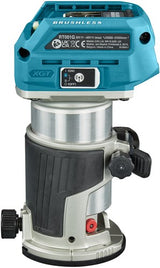 Makita rt001gz14 boven- en kantenfrees | 40 v max | zonder accu's en lader | in doos - rt001gz14