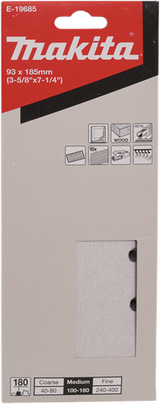 Makita accessoires makita schuurvel 185x93 k180 vlc whi. - e-19685