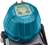 Makita sk10gdz | kruislijnlaser groen | 12 v max | zelfnivellerend | zonder accu's en lader - sk10gdz