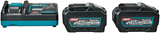Makita startset xgt dc40ra 2x bl4050f | 40v 5,0ah accu - 1911v6-0