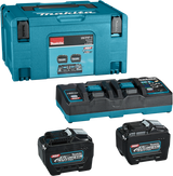 Makita accu starterset xgt dc40rb 2xbl4080f in mbox - 191y97-1