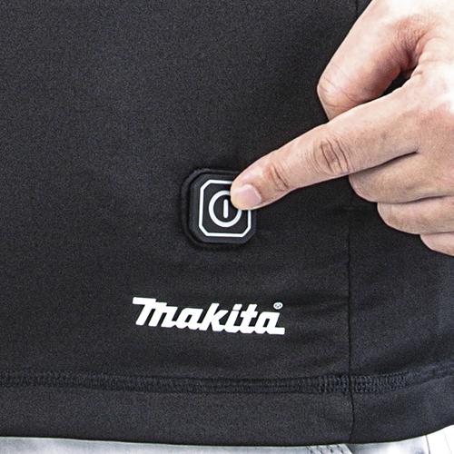 Makita verwarmd ondershirt met rits s - dcx201as