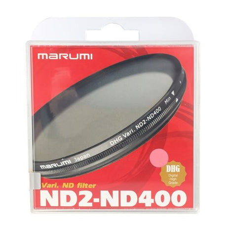 Marumi Grijs Variabel Filter DHG ND2-ND400 72 mm