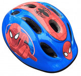 Marvel spider-man fietshelm verstelbaar blauw rood maat 52-56 cm (s)