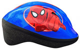 Marvel spider-man fietshelm verstelbaar blauw rood maat 52-56 cm (s)