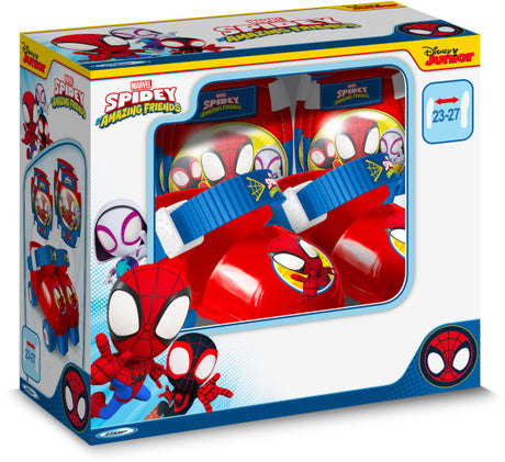 Marvel Spidey rolschaatsen verstelbaar rood blauw maat 23-27