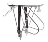 bagagedrager 26-28 inch aluminium zilver