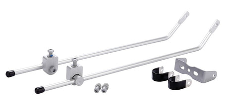 Mirage achterdrager bevestigingmateriaal zilver 2555510