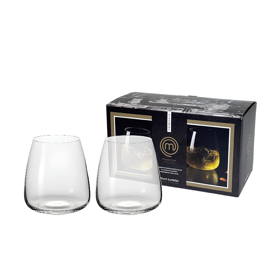 Masterchef short tumbler 430ml 2 stuks