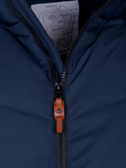 Maupiti Marck II padded winterjas heren donkerblauw maat XL