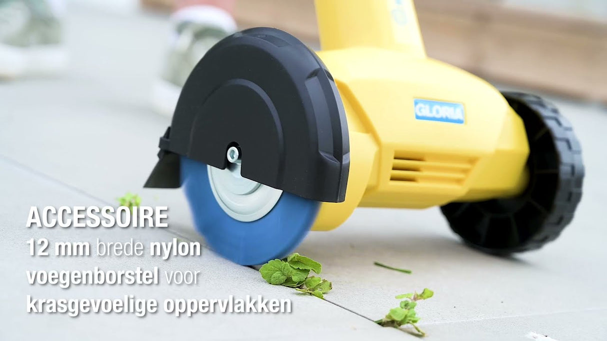 Gloria producten weedbrush voegenborstel li on bosch ex accu oplader