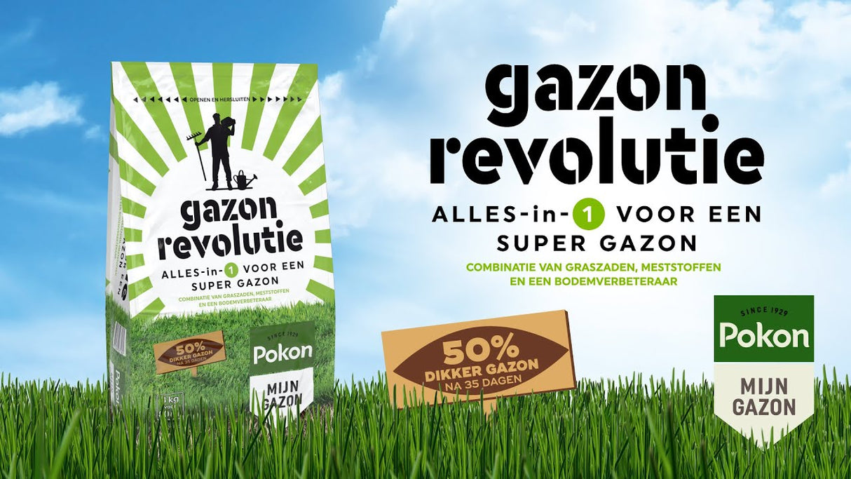 Pokon producten gazon revolutie 7 5kg voor 150m2