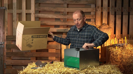 Olba producten automatische voerbak trapbak 8kg