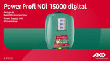 Ako producten power profi ndi 15000 digital lichtnetapparaat 230v