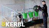 Abi producten ophang voerbak kunststof 100cm