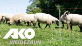 Ako producten schapennet titanlicht oranjezw 108cmx50m enkele pen