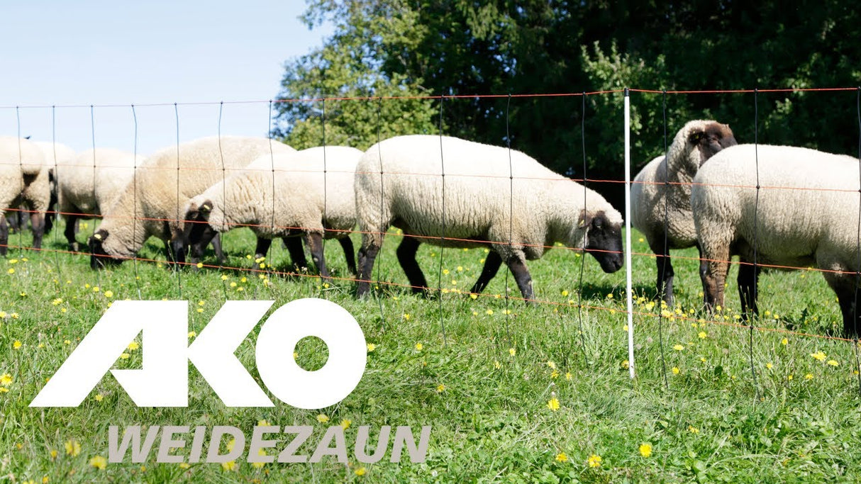 Ako producten schapennet titanlicht oranjezw 108cmx50m dubbele pen