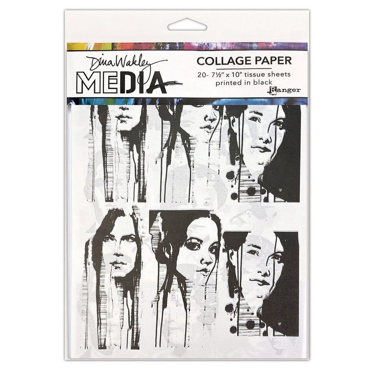 Ranger ink ranger • dina wakley media collage paper photo transfers